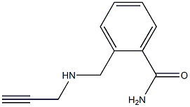 2-[(prop-2-yn-1-ylamino)methyl]benzamide Structure