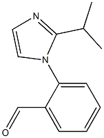 2-[2-(propan-2-yl)-1H-imidazol-1-yl]benzaldehyde 구조식 이미지