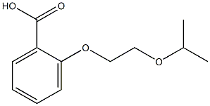 2-[2-(propan-2-yloxy)ethoxy]benzoic acid Structure