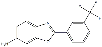 2-[3-(trifluoromethyl)phenyl]-1,3-benzoxazol-6-amine Structure
