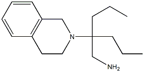 2-[4-(aminomethyl)heptan-4-yl]-1,2,3,4-tetrahydroisoquinoline Structure