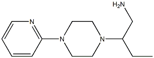 2-[4-(pyridin-2-yl)piperazin-1-yl]butan-1-amine 구조식 이미지