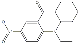 2-[cyclohexyl(ethyl)amino]-5-nitrobenzaldehyde Structure