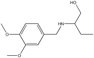 2-{[(3,4-dimethoxyphenyl)methyl]amino}butan-1-ol Structure