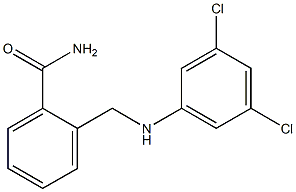 2-{[(3,5-dichlorophenyl)amino]methyl}benzamide 구조식 이미지