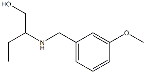 2-{[(3-methoxyphenyl)methyl]amino}butan-1-ol Structure