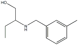 2-{[(3-methylphenyl)methyl]amino}butan-1-ol Structure