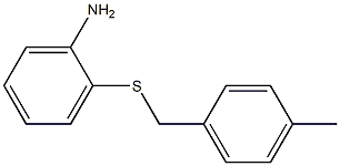 2-{[(4-methylphenyl)methyl]sulfanyl}aniline Structure