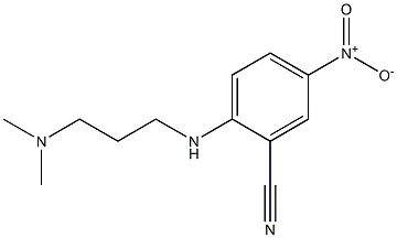 2-{[3-(dimethylamino)propyl]amino}-5-nitrobenzonitrile Structure