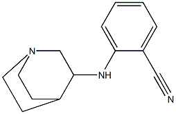 2-{1-azabicyclo[2.2.2]octan-3-ylamino}benzonitrile 구조식 이미지