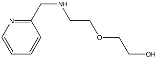 2-{2-[(pyridin-2-ylmethyl)amino]ethoxy}ethan-1-ol Structure