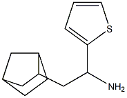 2-{bicyclo[2.2.1]heptan-2-yl}-1-(thiophen-2-yl)ethan-1-amine Structure
