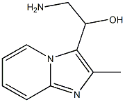 2-amino-1-(2-methylimidazo[1,2-a]pyridin-3-yl)ethanol 구조식 이미지