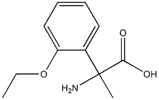 2-amino-2-(2-ethoxyphenyl)propanoic acid Structure