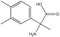 2-amino-2-(3,4-dimethylphenyl)propanoic acid 구조식 이미지