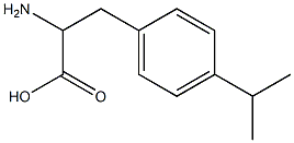 2-amino-3-(4-isopropylphenyl)propanoic acid Structure