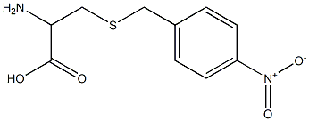 2-amino-3-[(4-nitrobenzyl)thio]propanoic acid Structure