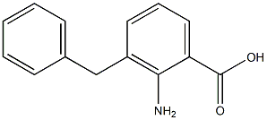 2-amino-3-benzylbenzoic acid Structure