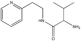 2-amino-3-methyl-N-(2-pyridin-2-ylethyl)butanamide 구조식 이미지
