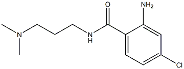 2-amino-4-chloro-N-[3-(dimethylamino)propyl]benzamide 구조식 이미지