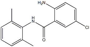 2-amino-5-chloro-N-(2,6-dimethylphenyl)benzamide 구조식 이미지
