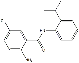 2-amino-5-chloro-N-[2-(propan-2-yl)phenyl]benzamide 구조식 이미지