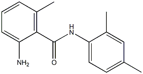 2-amino-N-(2,4-dimethylphenyl)-6-methylbenzamide 구조식 이미지