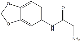 2-amino-N-(2H-1,3-benzodioxol-5-yl)acetamide Structure