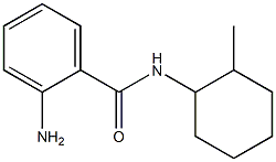 2-amino-N-(2-methylcyclohexyl)benzamide Structure