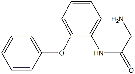 2-amino-N-(2-phenoxyphenyl)acetamide Structure