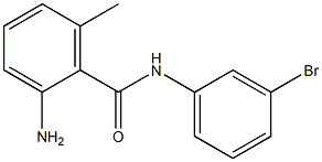 2-amino-N-(3-bromophenyl)-6-methylbenzamide Structure