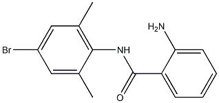 2-amino-N-(4-bromo-2,6-dimethylphenyl)benzamide Structure