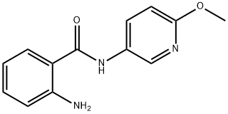 2-amino-N-(6-methoxypyridin-3-yl)benzamide Structure