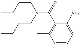 2-amino-N,N-dibutyl-6-methylbenzamide 구조식 이미지