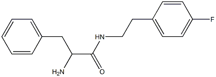 2-amino-N-[2-(4-fluorophenyl)ethyl]-3-phenylpropanamide Structure