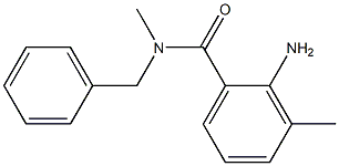 2-amino-N-benzyl-N,3-dimethylbenzamide Structure