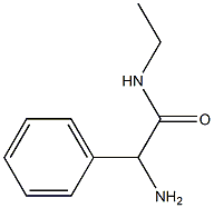 2-amino-N-ethyl-2-phenylacetamide 구조식 이미지