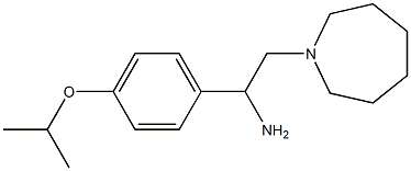 2-azepan-1-yl-1-(4-isopropoxyphenyl)ethanamine 구조식 이미지