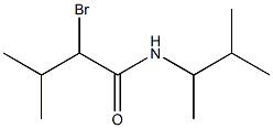 2-bromo-3-methyl-N-(3-methylbutan-2-yl)butanamide 구조식 이미지