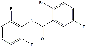 2-bromo-N-(2,6-difluorophenyl)-5-fluorobenzamide 구조식 이미지