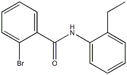 2-bromo-N-(2-ethylphenyl)benzamide Structure