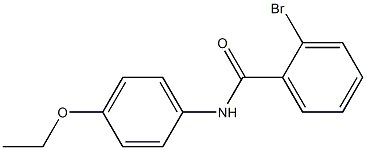 2-bromo-N-(4-ethoxyphenyl)benzamide Structure