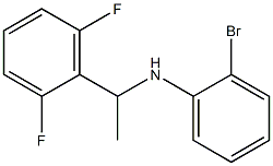 2-bromo-N-[1-(2,6-difluorophenyl)ethyl]aniline 구조식 이미지