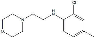 2-chloro-4-methyl-N-[2-(morpholin-4-yl)ethyl]aniline Structure