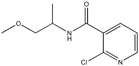 2-chloro-N-(1-methoxypropan-2-yl)pyridine-3-carboxamide Structure