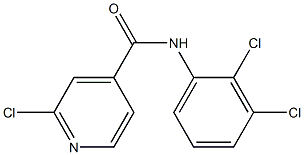 2-chloro-N-(2,3-dichlorophenyl)pyridine-4-carboxamide Structure