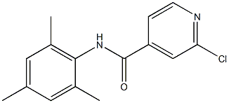 2-chloro-N-(2,4,6-trimethylphenyl)pyridine-4-carboxamide 구조식 이미지