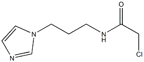 2-chloro-N-[3-(1H-imidazol-1-yl)propyl]acetamide Structure