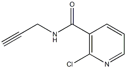 2-chloro-N-prop-2-ynylnicotinamide 구조식 이미지