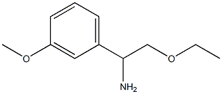 2-ethoxy-1-(3-methoxyphenyl)ethanamine 구조식 이미지